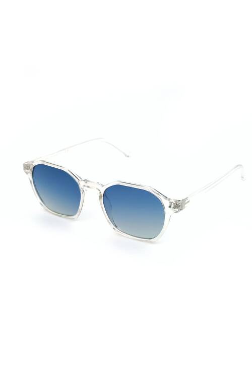 319 S Altıgen Form G-SS319 C002 Polarize Filtreli Ultra Hafif Şık Unisex Güneş Gözlüğü - 1